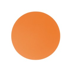 ПАТЧ КРУГ soft-touch (оранжевый ) 6,0 х 6,0 см