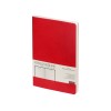 Ежедневник А5 недатированный Megapolis Velvet Flex, красный