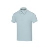 Рубашка поло унисекс Akoya из переработанного махрового материала - Cloud Blue Рубашка поло унисекс Akoya из переработанного махрового материала - Cloud Blue
