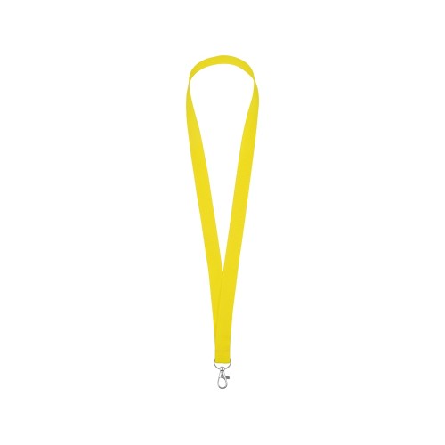 Ланьярд с карабином, желтый