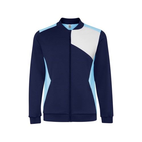 Спортивная куртка Leros унисекс, небесно-голубой/синий нэйви