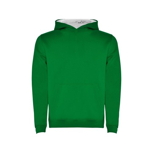 Толстовка с капюшоном Urban детская, зеленый/белый