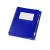 Блокнот Контакт с ручкой, синий
