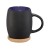 Керамическая чашка Hearth с деревянной крышкой-костером, черный/синий Керамическая чашка Hearth с деревянной крышкой-костером, черный/синий