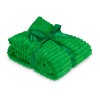 Плед Wave флисовый, зеленый Плед Wave флисовый, зеленый