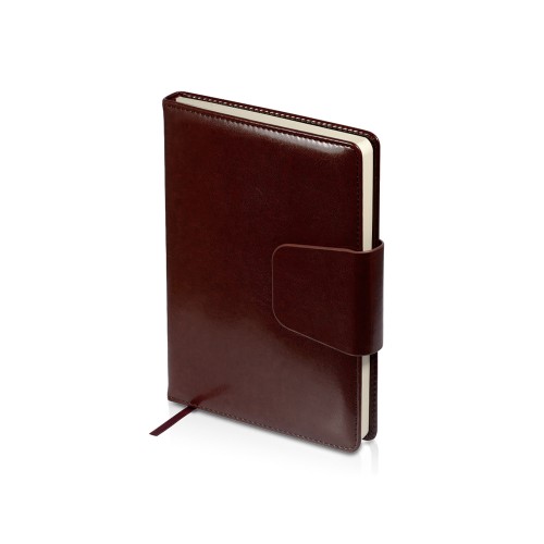 Ежедневник А5 недатированный Prestige, коричневый