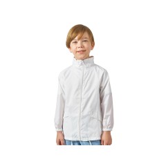 Ветровка Miami детская с чехлом, белый