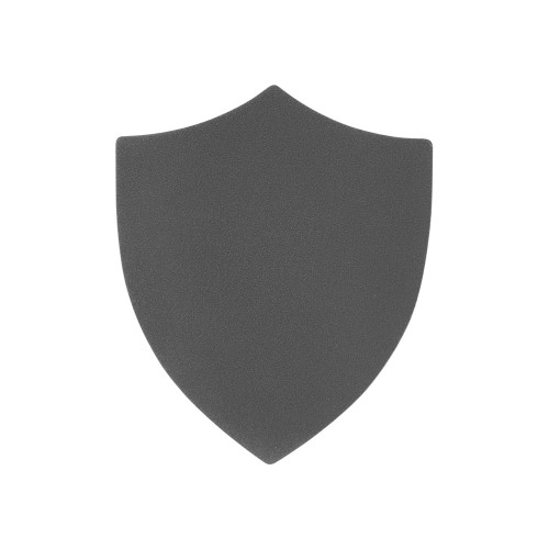 ПАТЧ ЩИТ nubuk (серый) 6,6 х 5,5 см