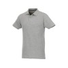 Мужское поло Helios с коротким рукавом, серый яркий Мужское поло Helios с коротким рукавом, серый яркий