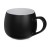 Кружка круглой формы Verlo, 410мл, черный