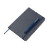 Набор блокнот А5 с магнитным держателем для ручки и подставкой для телефона и металлической шариковой ручкой NotaBene, темно-синий Набор блокнот А5 с магнитным держателем для ручки и подставкой для телефона и металлической шариковой ручкой NotaBene, темно-синий