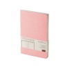 Ежедневник А5 недатированный Megapolis Velvet Flex, розовый powder