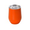 Вакуумная термокружка Sense, непротекаемая крышка, крафтовая упаковка, оранжевый