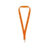 Ланъярд из RPET с карабином, оранжевый Ланъярд из RPET с карабином, оранжевый