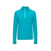 Толстовка с воротом на молнии женская Melbourne, бирюзовый Толстовка с воротом на молнии женская Melbourne, бирюзовый