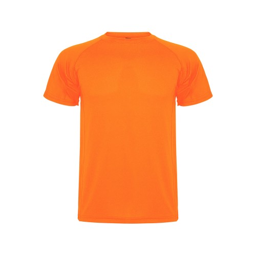 Спортивная футболка Montecarlo мужская, неоновый оранжевый