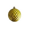 Новогоднее подвесное украшение из полистирола / 8x8x8см, золотистый Новогоднее подвесное украшение из полистирола / 8x8x8см, золотистый