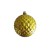 Новогоднее подвесное украшение из полистирола / 8x8x8см, золотистый Новогоднее подвесное украшение из полистирола / 8x8x8см, золотистый