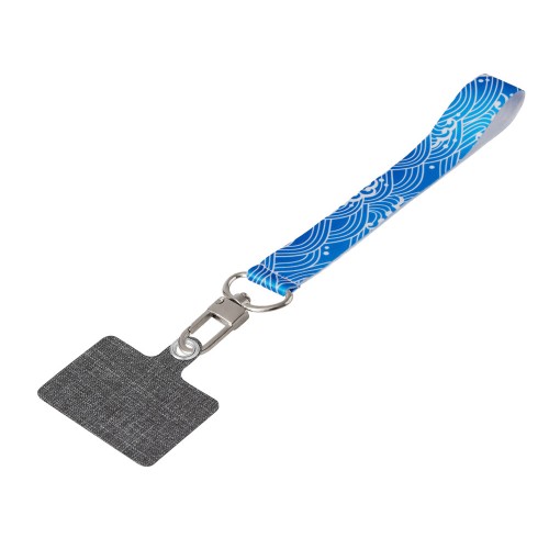 Ремувка под сублимацию с трендовым карабином и большим держателем для телефона из ПЭ