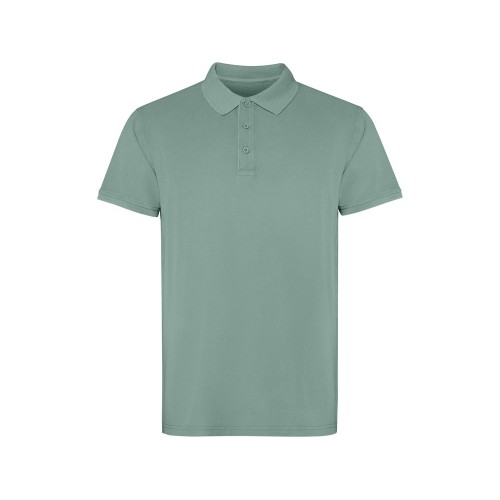 Рубашка поло Cobain унисекс, сине-зеленый выстиранный