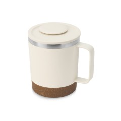 Стальная кружка с двойными стенками Swipe, белый0,00