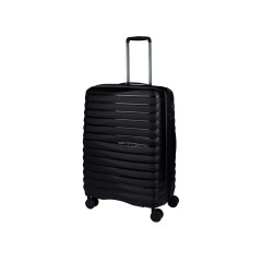 Чемодан Eberhart Dune средний М полипропилен черный 46D-009-424