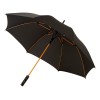 Зонт-трость Spark полуавтомат 23, черный/оранжевый (Р) Зонт-трость Spark полуавтомат 23, черный/оранжевый (Р)