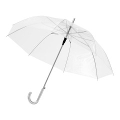 Прозрачный зонт 23 полуавтомат, прозрачный