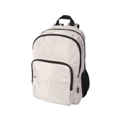 Рюкзак для ноутбука Trend Plus 15GRS из переработанного материала объемом 20 литров, овсяный