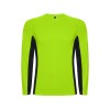 Футболка Shanghai  мужская с длинным рукавом, неоновый зеленый/черный