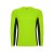 Футболка Shanghai  мужская с длинным рукавом, неоновый зеленый/черный