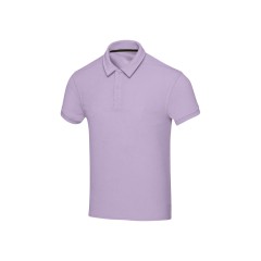 Рубашка поло унисекс Akoya из переработанного махрового материала - Lilac