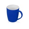 Кружка керамическая с покрытием софт тач синяя Кружка керамическая с покрытием софт тач синяя