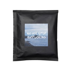 Кофе в дрип пакете Бразилия 50% / Эфиопия 50%), черный (цифровая печать)