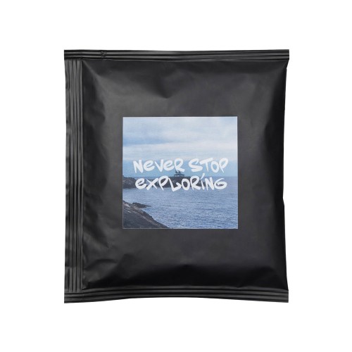 Кофе в дрип пакете Бразилия 50% / Эфиопия 50%), черный (цифровая печать)