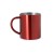 Кружка металлическая KIWAN, 290 мл, красный