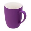 Кружка с покрытием soft-touch C1, фиолетовый Кружка с покрытием soft-touch C1, фиолетовый