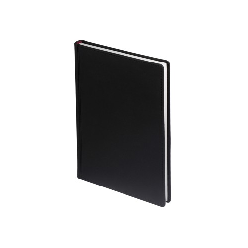 Ежедневник А5 датированный Velvet 2026, черный