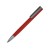 Ручка металлическая шариковая Insomnia софт-тач с зеркальным слоем, красная с серым