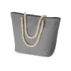 Сумка Seaside для шопинга и пляжа с широким дном, серый