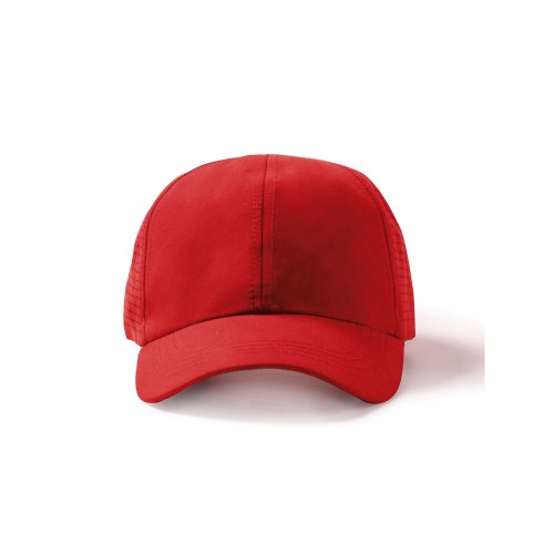 Бейсболка KARIN 6-ти панельная, красный