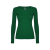 Футболка с длинным рукавом Extreme женская, бутылочный зеленый