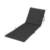 Пляжный шезлонг Serene - сплошной черный