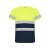 Футболка Delta мужская, нэйви/неоновый желтый