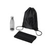 Спортивный набор с бутылкой и полотенцем Beginner, черный