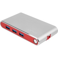 Хаб USB Rombica Type-C Hermes Red (Р)