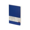 Ежедневник А5 недатированный Megapolis Velvet Flex, синий