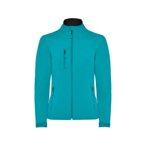 Куртка софтшелл Nebraska женская, аквамариновый