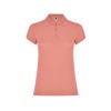 Рубашка-поло Star женская, оранжевая глина Рубашка-поло Star женская, оранжевая глина