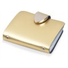 Визитница на 26 визиток, золотистая Визитница на 26 визиток, золотистая